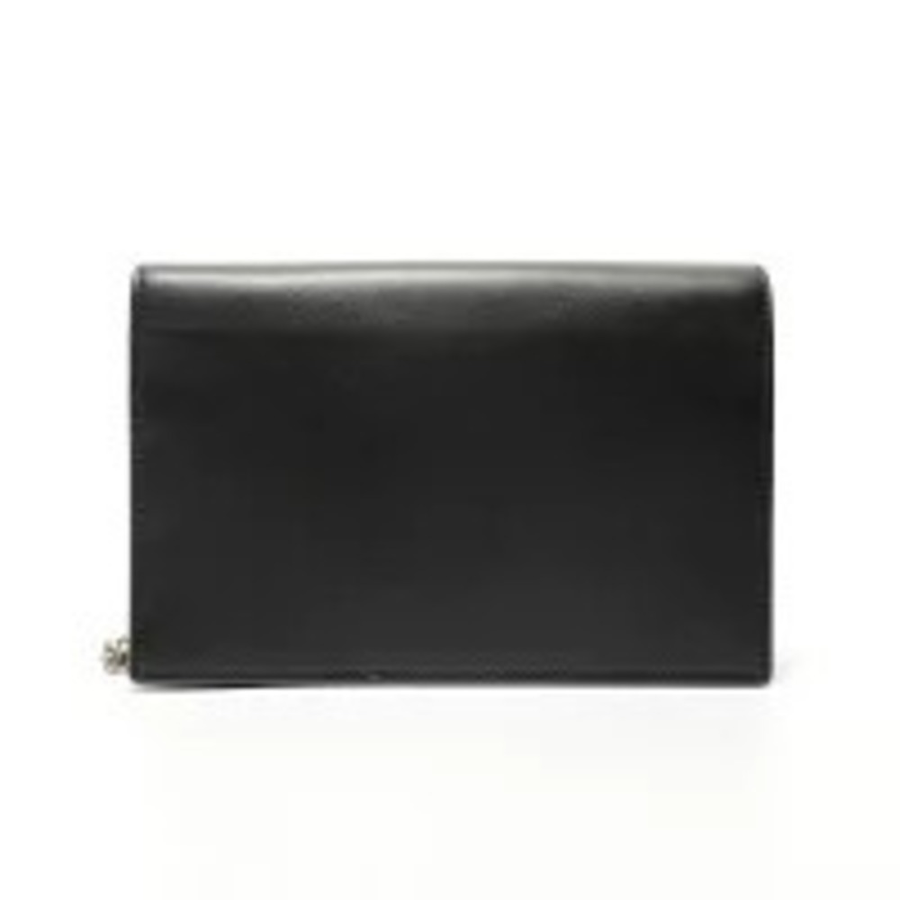 Saint Laurent Yves Cloudstar Monogram Kate Shoulder Bag Black